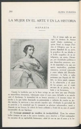 La Mujer en el Arte y en la Historia - Aspasia
