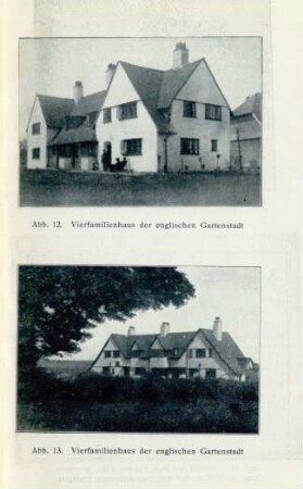 Abb.12. Vierfamilienhaus der englischen Gartenstadt