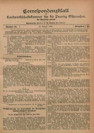 Nummer 34. 22. August 1900.