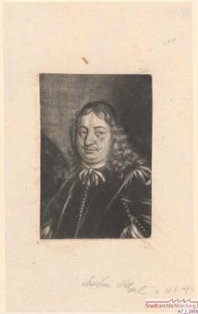 Joachim Nützel; gest. 29. Juni 1671