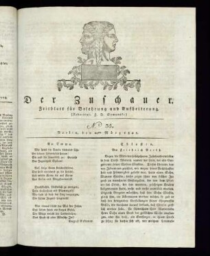 No. 35 - 22. März 1821