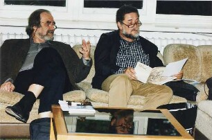 Felix Huby und Richard Pietraß