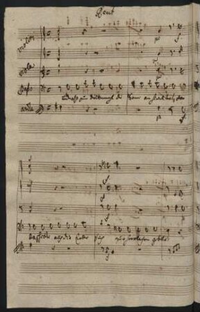 Recit.: Und als zum drittenmal die Sonne