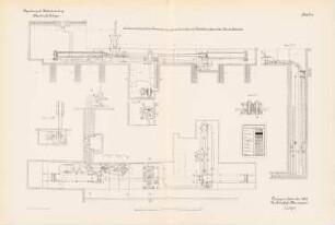 Regulierung der Weichselmündung: Hydraulische Bewegungseinrichtungen für Schleusentore: Schnitte