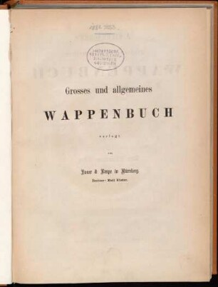 Bd. 4, Abth. 8: Der Kärntner Adel