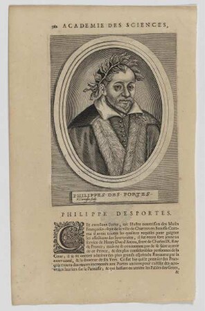 Bildnis des Philippe Desportes