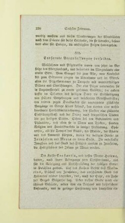 332. Entfernte Veranlassungen derselben
