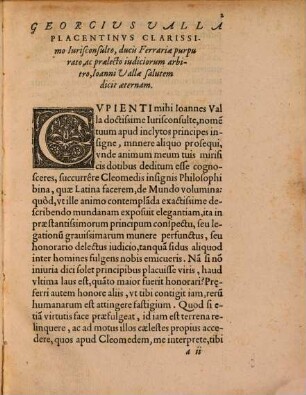 Circularis Inspectionis Meteorum Libri duo