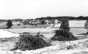 Neschwitz-Saritsch. Blick vom Windmühlenberg