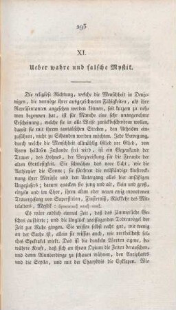 293-305 Ueber wahre und falsche Mystik