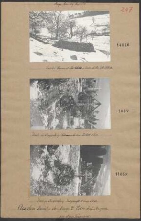 Grab in Remomont: Leo Schuke (?) und Andreas Müller, 3. Komp. LIR 12