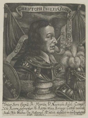 Bildnis des Christoph Paul Gugel
