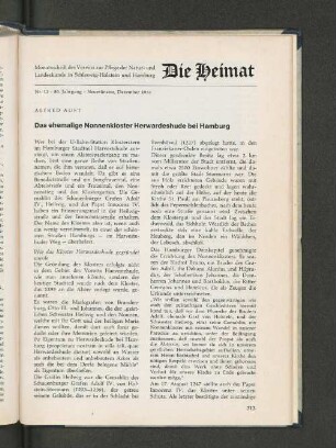 Nr. 12. 80. Jahrgang. Neumünster, Dezember 1973.