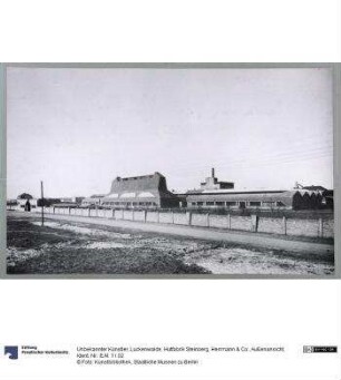 Luckenwalde, Hutfabrik Steinberg, Herrmann & Co., Außenansicht