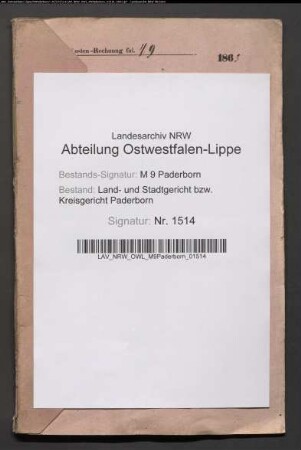 Erblasser: Bornemann, Joseph:
