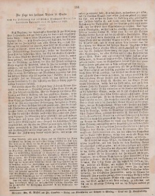 184 Kirchliche Mittheilungen
