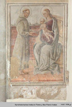 Madonna mit Heiligem Franziskus