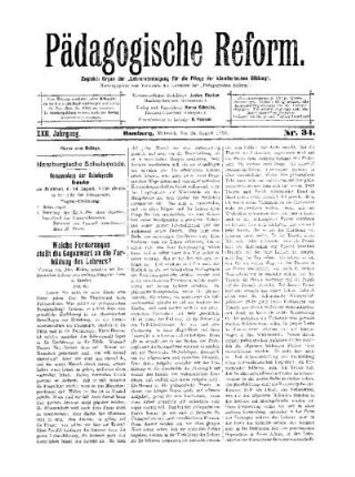 Welche Forderungen stellt die Gegenwart an die Vorbildung des Lehrers? : (Schluß)