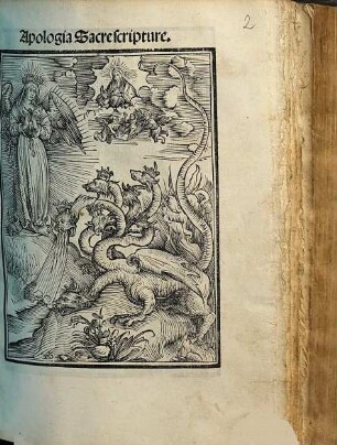 Apologia sacre scripture