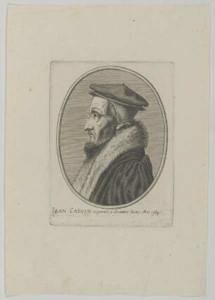 Bildnis des Iean Calvin