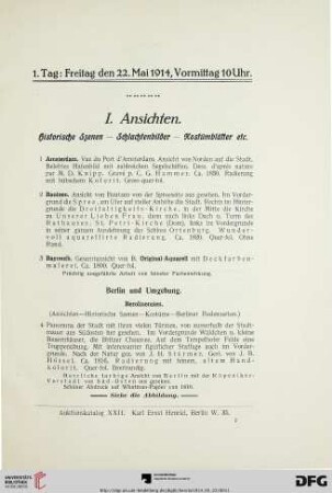 Ansichten (Nr. 1-244)