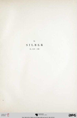 D. Silber (Nr. 115-150)