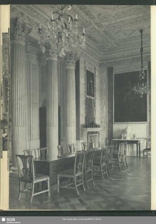 Wörlitz, Schloß, Speisesaal