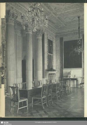 Wörlitz, Schloß, Speisesaal