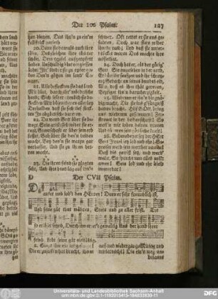 Der CVII Psalm.