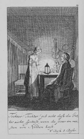 Illustration zu Schillers "Kabale und Liebe", Blatt 11 (5. Akt, 1. Szene)