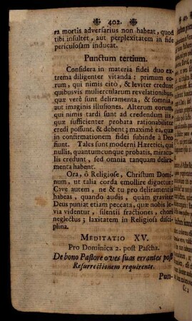 402-423, Meditatio XV. - XXII.