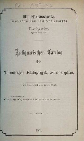 Antiquarischer Catalog, 56