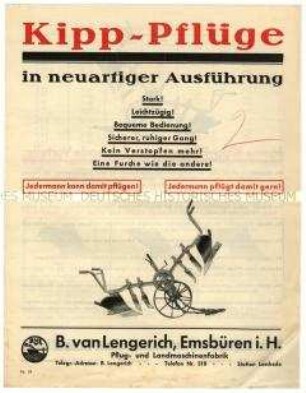 Kipp-Pflüge