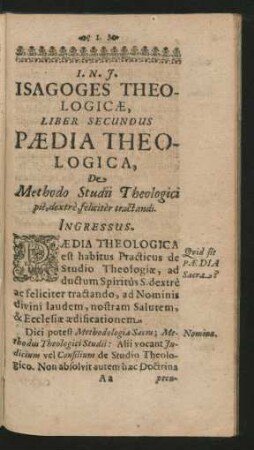 Ingressus.
