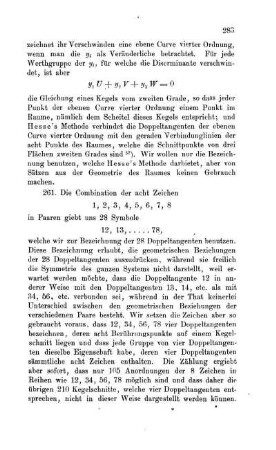 Hesse's Algorithmus.