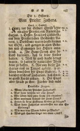237-248, Die 1. - 4. Historie