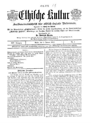 Wilhelm Foerster : zum Beginn seines neunten Lebensjahrzehntes