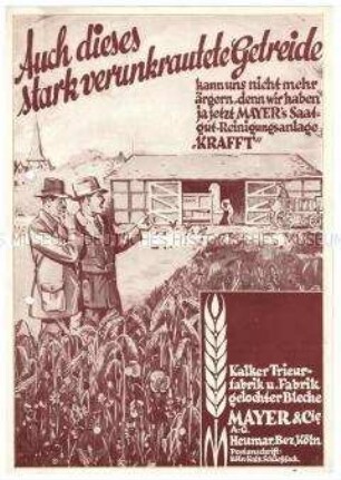Saatgut-Reinigungsanlage "Krafft"