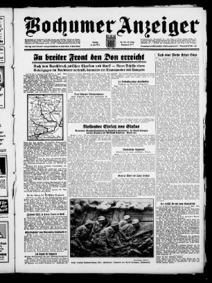 Bochumer Anzeiger. 1934-1944
