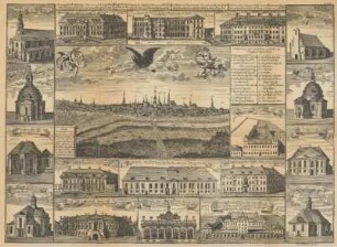 Prospect der Stadt Berlin, wie solche von der Friedrich-Stadt, vorm Hallischen Thor sich praesentiret
