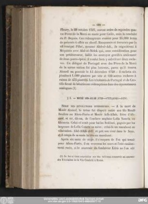 § 3. — Moulê Abd-Allah (1729—1757=1141—1171).