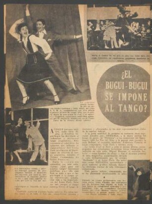 ¿El bugui-bugui se impone al tango?