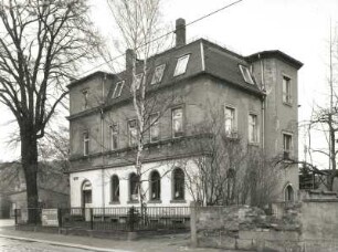 Dresden-Blasewitz, Ludwig-Hartmann-Straße 1. Wohnhaus mit Laden (um 1890)