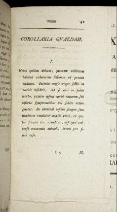 Corollaria Quædam.