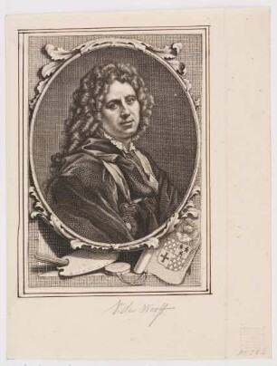 Porträt des Adriaen van der Werff