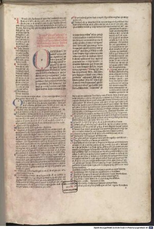Corpus iuris civilis. Authenticum; Codex. Liber 10-12 : mit der Glossa ordinaria von Accursius Florentinus