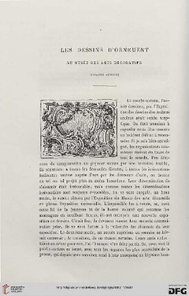 2. Pér. 21.1880: Les dessins d'ornement au Musée des arts décoratifs, 1