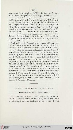 Un bas-relief de Chapu attribué à Rude