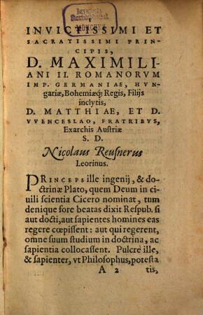 Imperatorvm Ac Caesarvm Romanorvm A C. Ivlio Caesare Vsqve Ad Maximilianvm II. Avstriacvm, Breues,& illustres descriptiones