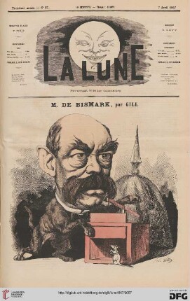 Troisième année N° 57 (7 Avril 1867)